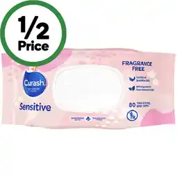 Woolworths Curash Baby Wipes Fragrance Free offer