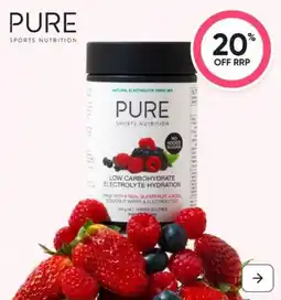 Healthy Life Pure Sports Nutrition Low Carbohydrate Electrolyte Hydration offer