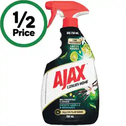 Woolworths Ajax Luxury Home Cleaning Trigger offer