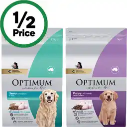 Woolworths Optimum Dry Dog Food offer