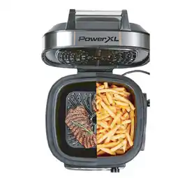 Woolworths PowerXL Grill Air Fryer Capacity, 12-In-1 Multi-Cooker that Chargrills and Air Frys offer