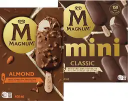 Coles Streets Magnum Sticks-6 Pack 360mL-400mL offer