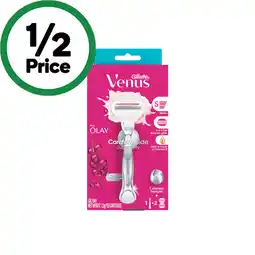 Woolworths Gillette Venus Comfortglide Olay Razor With Refill offer