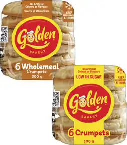 Coles Golden Crumpet Rounds 300g offer