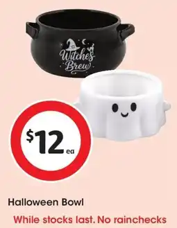 Coles Halloween Bowl offer