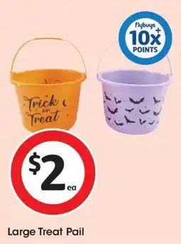 Coles Large Treat Pail offer