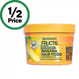 Woolworths Garnier Fructis Hair Food offer