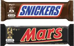 Coles Mars Chocolate Bar-50g offer