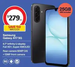 Coles Samsung Galaxy A17 5G offer