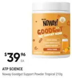 Healthy Life ATP Science Noway Goodgut Support Powder Tropical offer