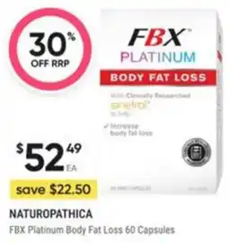 Healthy Life FBX Platinum Body Fat Loss offer