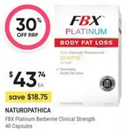 Healthy Life FBX Platinum Berberine Clinical Strength offer