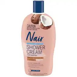Woolworths Nair Hair Removal Shower Cream Sensitive Coconut Oil offer