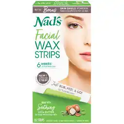 Woolworths Nad's Hair Facial Wax Strips offer