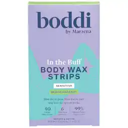 Woolworths Boddi In the Buff Body Wax Strips offer