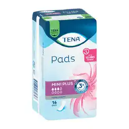 Woolworths TENA Incontinence Pads Mini Plus Long Length offer