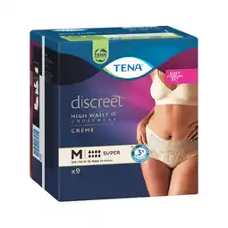 Woolworths TENA Incontinence Pants Discreet Women High Waist Creme Size M offer