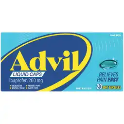 Woolworths Advil Liquid Capsules offer