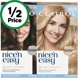 Woolworths Clairol Nice'N Easy Hair Colour offer