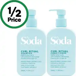 Woolworths My Soda Curl Ritual Shampoo or Conditioner 350ml offer
