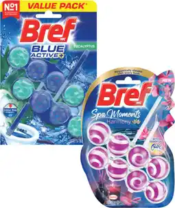 Coles Bref In The Bowl Toilet Cleaner Two Pack offer