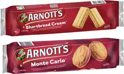 Coles Arnott's Creams Biscuits-250g offer