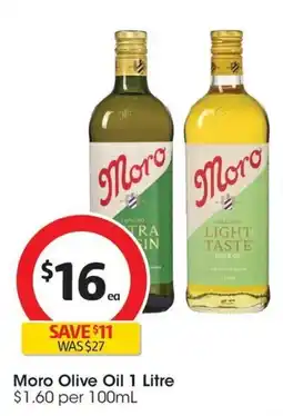 Coles Moro Olive Oil 1 Litre offer
