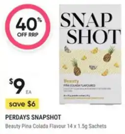 Healthy Life Perdays Snapshot Beauty Pina Colada offer