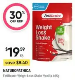 Healthy Life FatBlaster Weight Loss Shake Vanilla offer