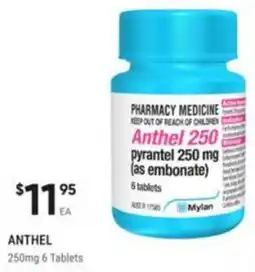 Healthy Life Anthel 250mg 6 Tablets offer