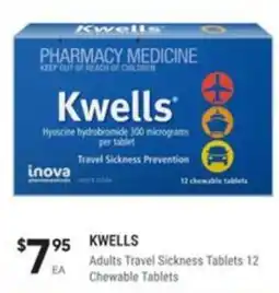 Healthy Life Kwells Adults Travel Sickness Tablets offer