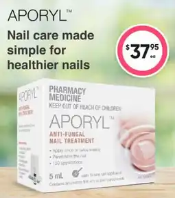 Healthy Life Aporyl Anti-Fungal Nail Treatment offer