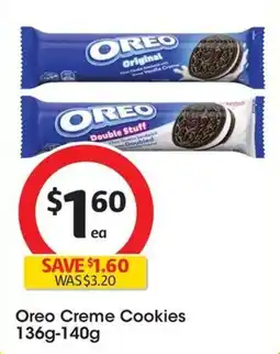 Coles Oreo Creme Cookies offer
