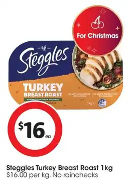 Coles Steggles Turkey Breast Roast offer