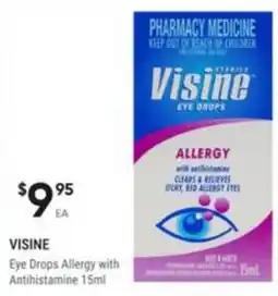 Healthy Life Visine Eye Drops Allergy with Antihistamine offer