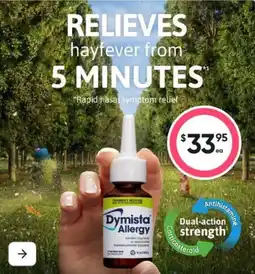 Healthy Life Dymista Allergy offer