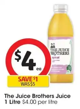 Coles The Juice Brothers Juice offer