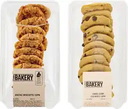 Coles Coles Bakery Cookies or Biscuits 12 Pack offer