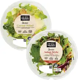 Coles Coles Kitchen Asian Style or Caesar Salad Bowl 200g-230g offer