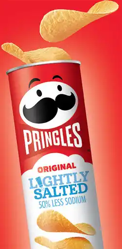 Coles Pringles Potato Crisps-134g offer