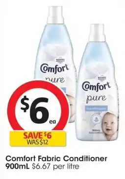 Coles Comfort Fabric Conditioner offer