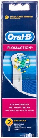 BIG W Oral-B FlossAction Brush Heads 2 Pack offer
