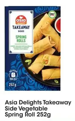 Coles Asia Delights Takeaway Side Vegetable Spring Roll offer
