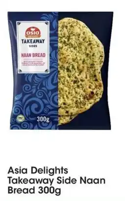 Coles Asia Delights Takeaway Side Naan Bread offer