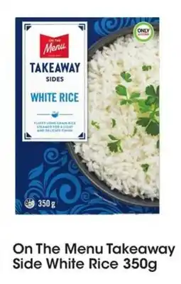 Coles On The Menu Takeaway Side White Rice offer