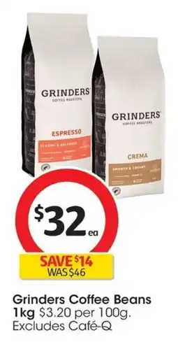 Coles Grinders Coffee Beans offer
