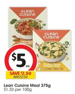 Coles Lean Cuisine Meal offer