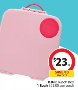 Coles B.Box Lunch Box offer