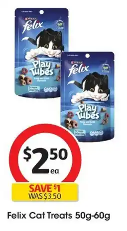 Coles Felix Cat Treats offer