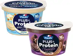 Coles Pauls Plus+ Protein Dessert or Yoghurt 160g offer